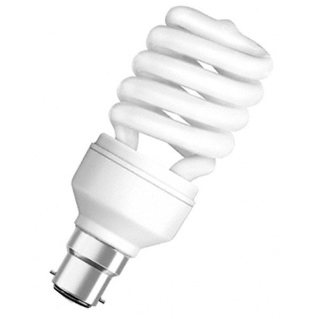 OSRAM 18W E27 COILED SPIRAL WW